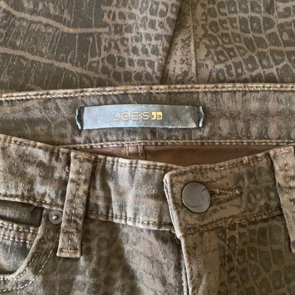 Joe’s Jeans snakeskin print skinny pants - Picture 4 of 6